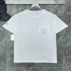 メンズ Tシャツメンズ高級ファッション Tシャツ Ch ブランドマン Tシャツ馬蹄花 Tシャツサマークロスサンスクリット文字半袖 Designergltaglta