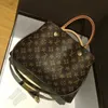 luxury designer Handbags Genuine Leather handbags Bags Purses High Quality Ladies Shoulder Bag Cross body Brown flower louiseitys LVS viutonitys