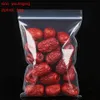 100PCS Extra Heavy-Duty Reclosable Plastic Packaging Bags Strong Poly Zip Lock Plastic Zipper Clear Zip lock bags Various Sizes2777