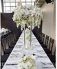 Ensemble de décoration de fête de 10 planches de table à vase de sol pour les poteaux floraux vintage décorations de mariage