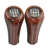 Wood 5 6 Speed ​​Manual Car Gear Shift Lever لـ BMW 1 3 5 6 Series E30 E32 E34 E36 E38 E39 E46 E53 E60 E63 E83 E84 E87 E90