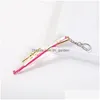 Keychains Lanyards Factory Outlet Jedi Survival Ring Golden helm 98K Model Hanger Keychain eten kippenketensspel per dhuda