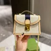 حقيبة اليد الحقيقية من الجلد رفرف الكاميرا تأتي مع حقيبة سلسلة من Women Luxurys مصممي الأزياء أكياس أنثى القابض كلاسيكية جودة الفتاة حقائب اليد 2022