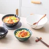 Tigelas renda da série dourada salada salada macarrão tigela tigela de fruta sobremesas de fruta ramen