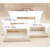 PROFUNHO DO GREST 10PCS Pillow Candy Box Kraft Paper Paper Christmas Packaging Bags Favores de casamento