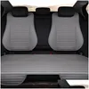 Car Seat Covers Ers Easy Clean Not Moves Cushions Accessories Four Seasons Pu Leather Non Slide Seats Er Water Proof M1 X30 Drop Del Dhq4R