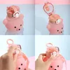 Water Bottles Cute kawaii water bottle for girl bear plastic pink korean sports drink with straw handle 230221