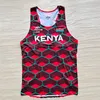 Mens Tshirts Uganda Stripes Man Fast Running Net Breattable Vest Speed ​​Professional Athlete Track Field Singlet Anpassningsbar 230220