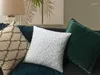 Pillow Case White Pearl Drilling European Post-modern Light Room Decoration Cushion Cover Home Sofa Bed Chair Pillowcases