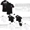 Ropa de motocicleta Motorsport Alpine F1 Equipo Aracing Camiseta Blanco Negro Transpirable Teamline Camisa de manga corta Fan del coche Ropa Drop DHP01