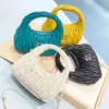 Miu Soft Sheep Leather Hobo Underarm Bag Women Women Top Handle Handle Classic Pochette Handbag Bag Bag Luxury Miui Tote Clutch Crossbody Bags