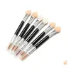 Make -upborstels nieuwe applicator cosmetische vrouwen oogschaduw eyeliner spons lip borstel set wegwerp drop levering gezondheid schoonheid tools ac dh6ie