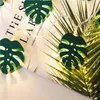Strings Monstera String Lamp Prop Leaf Lights Battery-powered LED Garden Landscape Light Party Supplies Decorating Accessory