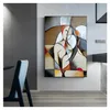 By Picasso Famous Artworks Paintings For Living Room Home Decor Pictures HD Canvas Paintings Wall Poster 1 Pieces Abstract Dreaming Woman Woo