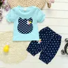 مجموعات الملابس Bibicola Summer Girls Clothing Set 2pcs tracksuit children suit cotton kids cartoons cartoons shorts servely baby girls levels sets 230220