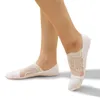 Women Socks Summer Girl Invisible No Show Nonslip Loafer Lace Boat Liner Low Cut Cotton Sole Antiskid Pink Baots Sock 1pair 2pcs