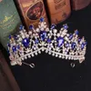 Diadèmes 4 Couleur Strass Cristal De Mariage Couronne Mariée Diadèmes Et Couronnes Reine Diadème Pageant Or Couronne De Mariée Bijoux De Cheveux Accessoires Z0220