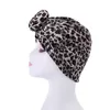 Haarschmuck Mode Elegant Leopard Schal Hut Winter Flanell Donut New Warm Mond Turban Motorhaube Muslimische Frauen Hijab Caps