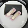 Luxury M M Designers Barrette Hair Clip Pink Letter Barrettes For Fine 2022 Cute Side Clips Snap Hair Fashion HairJewelry9968113