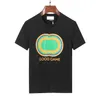 Herenontwerperheren T -shirt. Slanke pasvorm kort t -shirt printen tee poly katoen twill stof ademende tee top luxe letters print gewone lente zomer casual Asia xxxl