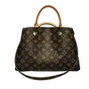 luxury designer Handbags Genuine Leather handbags Bags Purses High Quality Ladies Shoulder Bag Cross body Brown flower louiseitys LVS viutonitys