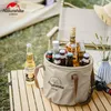 Outdoor Bags Naturehike Camping Portable 10L/20L Water Bucket Ultralight Foldable Round Fishing Basin Picnic Storage Washbasin