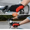 Gants de vélo de vélo de montagne à doigt complet