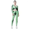 Conjuntos ativos de ioga Top Cross Hip Tie Tye Pants Fishitness Fitness Fitne Suit de duas peças Legging Set Sport Women Full Full