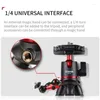 Tripods Octopus Flexible Tripod For Phone SLR DSLR Camera Extend 1/4'' Screw With Ballhead Cold Shoe Mic Led Video Light