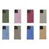 For iPhone14pro Lambskin mobile phone case protection case Apple 13promax skin sense scrub air bag 13 stick holster