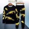 Męskie dresy męskie projektanci dresy damskie bluzy z kapturem spodnie męskie klasyczne 3D printodzież bluza sweter Casual odzież uliczna