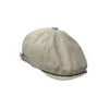 BERETS MAN M￥lare Cap British Classic Newsboy Hat Retro Solid Artistic Hats Breattable Justerbara platt m￶ssor BERET BOINA CASUAL ELASTISKA EURAPEA AMERIAL BARETT BC330