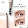 Eyebrow Enhancers Pudaier 10 Colors Pencil Waterproof Sweat Proof Makeup Brush Smooth Styling Drop Delivery Health Beauty Eyes Dhpjy