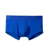 Caleçon homme tissu Modal doux et confortable couleur unie respirant taille basse sport Boxer slips sous-vêtements hommes