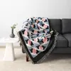 Одеяла Nordic Style Cotton Throwlet для дивана домашнего декора гобелен