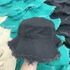 Wysokiej jakości kapelusz słoneczny Summer szerokie czapki karczowe kobiety kubełko czapki czapki czaszki czaszki