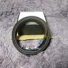 Moda Fuckle Leather Belt Largura de 34 mm de alta qualidade com cintos de gabinete com designers de caixas e femininos aaaaa