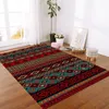 Carpets Ethnic Style Pattern Flannel Livingroom Carpet Bedroom Bedside Decor Children Mat Kids Room Hallway Large Rug Outdoor