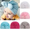 Şapkalar sevimli yay bebek şapka türban kış kız çocuk beanie cap infant toddler kaput başlık doğumlu pografi sahne