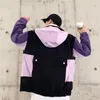 Vestes pour hommes Veste à capuche Veste pour hommes Mode Hit Couleur Casual Baseball Uniforme Mens Streetwear Sauvage Lâche Hip Hop Bomber Hommes