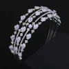 Tiaras Wedding Multilayer Zircon Hair Band Luxury Crystal Tiara Headrress Accessories Accessories Hair Band Z0220