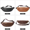 WESTAL men's belt bag genuine leather waist pack male fanny pack man belt pouch running hip bags cellphone bag men's wai304i