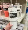 40oz Tuimelaars Met Logo Handvat Geïsoleerde Mokken Roestvrij Staal Koffie Termos Cups Outdoor Waterfles Snelle Levering