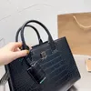 Taschen Totes Handtasche Designertasche Damen Klassisch Nachahmung Marke Nähte Steinmuster Große Kapazität Umhängetasche Vielseitig Pendler Party