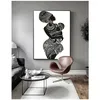 White Wall Picture Poster Paintings Home Decor Beautiful African Woman With Baby Bedroom Wall Art Canvas Painting Black and Woo