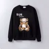 American Sweatshirt designer tröja brev björn broderad pullover kappa män kvinnor bomull långärmad t -shirt