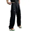 Männer Hosen Y2K Herren Overalls Techwear Cargo Arbeit Harajuku Gerade Casual für Männer Jogginghose Breite Bein Jogger Hosen Kleidung 230221