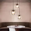 Hanglampen moderne glazen led -verlichting slaapkamer vensterbekdeling verlichting armaturen eetkamer woonkamer trap lamp indoor decor