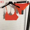 Modetryck Baddräkter Dam Badkläder Sexig Halter Dam Bikini Set Sommar Utomhus Baddräkter Underkläder