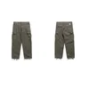 Mäns byxor WTAPS Spring and Summer Style Trend Brand Straight Tube Löst passar Retro Wash Casual Pants 230221